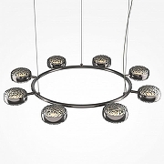 Люстра Maytoni M1nd MOD299PL-L80BC3K цвет плафона/подвески Серый, цвет арматуры Черный