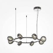 Люстра Maytoni M1nd MOD299PL-L80BC3K цвет плафона/подвески Серый, цвет арматуры Черный-1