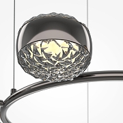 Люстра Maytoni M1nd MOD299PL-L80BC3K цвет плафона/подвески Серый, цвет арматуры Черный-3