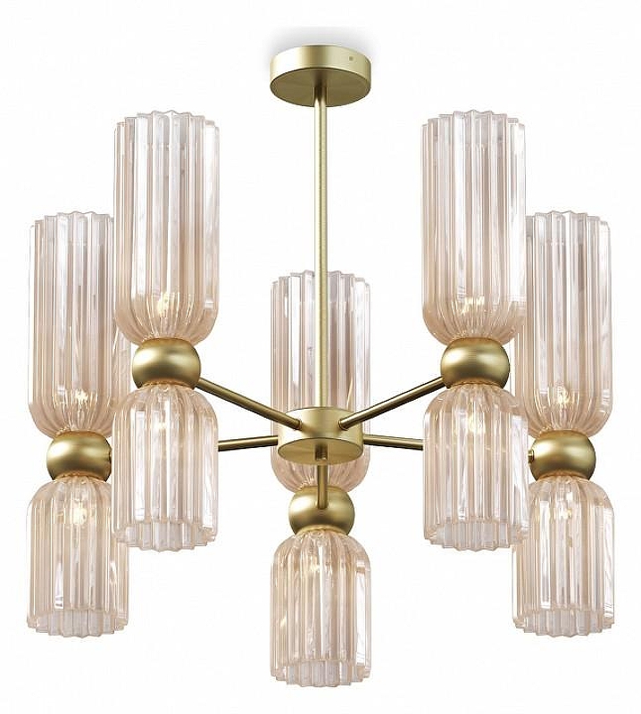 Люстра на штанге Maytoni Antic MOD302PL-10CG 