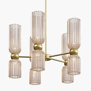 Люстра на штанге Maytoni Antic MOD302PL-10CG цвет золото-4