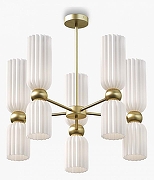 Люстра на штанге Maytoni Antic MOD302PL-10W цвет золото