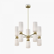 Люстра на штанге Maytoni Antic MOD302PL-10W цвет золото-1