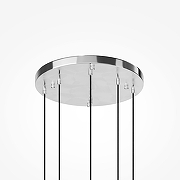 Люстра Maytoni Selemo MOD328PL-L18CH3K цвет плафона/подвески Прозрачный, цвет арматуры Хром-5