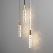 Люстра Maytoni Selemo MOD328PL-L9BS3K цвет плафона/подвески Прозрачный, цвет арматуры Латунь-4