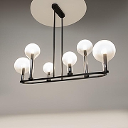 Люстра на штанге Maytoni Status MOD333PL-06B1 цвет черный-3