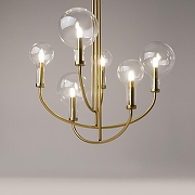 Люстра на штанге Maytoni Status MOD333PL-06BS цвет латунь-2