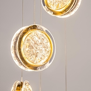 Люстра Maytoni Pharao MOD361PL-L41BS3K цвет плафона/подвески Прозрачный, цвет арматуры Латунь, Черный-9