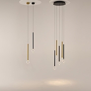 Люстра Maytoni Bubble dream MOD383PL-L16BBS3K цвет плафона/подвески Прозрачный, цвет арматуры Латунь, Черный-5