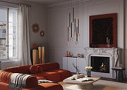 Люстра Maytoni Bubble dream MOD383PL-L40BBS3K цвет плафона/подвески Прозрачный, цвет арматуры Латунь, Черный-10