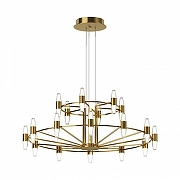 Люстра Maytoni Arana MOD401PL-L108BS3K цвет плафона/подвески Белый, Прозрачный, цвет арматуры Латунь-1