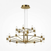 Люстра Maytoni Arana MOD401PL-L108BS3K цвет плафона/подвески Белый, Прозрачный, цвет арматуры Латунь-2