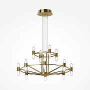 Люстра Maytoni Arana MOD401PL-L72BS3K цвет плафона/подвески Белый, Прозрачный, цвет арматуры Латунь-2
