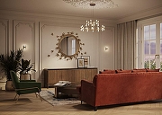 Люстра Maytoni Arana MOD401PL-L72BS3K цвет плафона/подвески Белый, Прозрачный, цвет арматуры Латунь-5