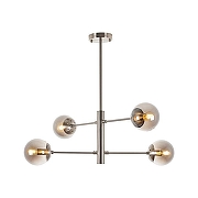 Люстра на штанге MyFar Solve MR1330-4P цвет никель-1