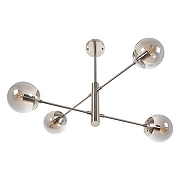 Люстра на штанге MyFar Solve MR1330-4P цвет никель-2