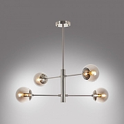 Люстра на штанге MyFar Solve MR1330-4P цвет никель-3