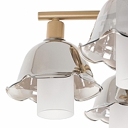 Люстра на штанге MyFar Lisa MR1481-5C цвет шампань-4