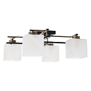 Люстра MyFar Bona MR1590-4C цвет плафона/подвески Белый, цвет арматуры Бронза, Черный-3