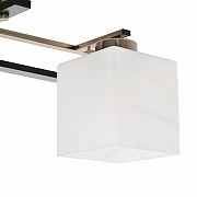 Люстра MyFar Bona MR1590-4C цвет плафона/подвески Белый, цвет арматуры Бронза, Черный-5