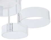 Люстра MyFar Vinsent MR1871-5CL цвет плафона/подвески Прозрачный, цвет арматуры Белый-1