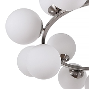 Люстра MyFar Aerton MR1940-16P цвет плафона/подвески Белый, цвет арматуры Никель-6