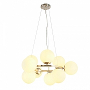 Люстра MyFar Aerton MR1946-9P цвет плафона/подвески Белый, цвет арматуры Никель-2