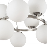 Люстра MyFar Aerton MR1946-9P цвет плафона/подвески Белый, цвет арматуры Никель-3