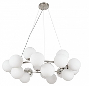 Люстра MyFar Aerton MR1949-20P цвет плафона/подвески Белый, цвет арматуры Никель-1