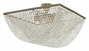 Люстра на штанге Arti Lampadari Nobile Nobile E 1.3.50.501 G цвет плафона/подвески Прозрачный, цвет арматуры Золото