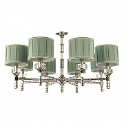 Люстра ST-Luce Oleo SL1121.103.08 цвет плафона/подвески Оливковый, цвет арматуры Никель