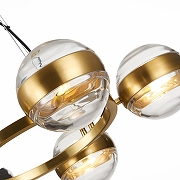 Люстра ST-Luce Bala SL1156.303.05 цвет плафона/подвески Прозрачный, цвет арматуры Латунь-4