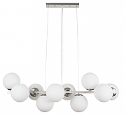 Люстра MyFar Aerton MR2941-10P цвет плафона/подвески Белый, цвет арматуры Никель-1