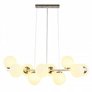 Люстра MyFar Aerton MR2941-10P цвет плафона/подвески Белый, цвет арматуры Никель-2