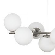 Люстра MyFar Aerton MR2941-10P цвет плафона/подвески Белый, цвет арматуры Никель-3