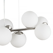 Люстра MyFar Aerton MR2941-10P цвет плафона/подвески Белый, цвет арматуры Никель-4