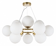Люстра MyFar Pendant MR2943-12P цвет плафона/подвески Белый, цвет арматуры Латунь