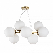 Люстра MyFar Pendant MR2943-12P цвет плафона/подвески Белый, цвет арматуры Латунь-4