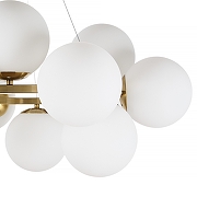 Люстра MyFar Pendant MR2943-12P цвет плафона/подвески Белый, цвет арматуры Латунь-5