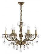 Люстра Dio D’Arte Mughetto Mughetto E 1.1.6.200 GB цвет плафона/подвески Прозрачный, цвет арматуры Золото-1