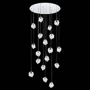 Люстра ST-Luce Port1c1 SL1175.103.18 цвет плафона/подвески Прозрачный, цвет арматуры Хром-3