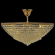 Люстра на штанге Arti Lampadari Nobile Nobile E 1.3.30.502 G цвет плафона/подвески Прозрачный, цвет арматуры Золото-1
