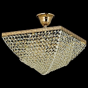 Люстра на штанге Arti Lampadari Nobile Nobile E 1.3.30.502 G цвет плафона/подвески Прозрачный, цвет арматуры Золото-2