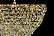 Люстра на штанге Arti Lampadari Nobile Nobile E 1.3.30.502 G цвет плафона/подвески Прозрачный, цвет арматуры Золото-3