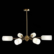 Люстра на штанге ST-Luce Treviso SL1180.202.06 цвет плафона/подвески Белый, цвет арматуры Золото-7