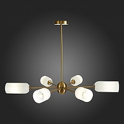Люстра на штанге ST-Luce Treviso SL1180.202.06 цвет плафона/подвески Белый, цвет арматуры Золото-8