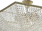 Люстра на штанге Arti Lampadari Nobile Nobile E 1.3.50.502 G цвет плафона/подвески Прозрачный, цвет арматуры Золото-1