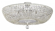 Люстра на штанге Arti Lampadari Nobile Nobile E 1.3.60.2.100 WG цвет плафона/подвески Прозрачный, цвет арматуры Белый