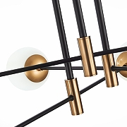 Люстра ST-Luce L1mano SL1203.402.06 цвет плафона/подвески Белый, цвет арматуры Бронза, Черный-9