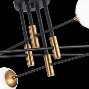 Люстра ST-Luce Limano SL1203.402.08 цвет плафона/подвески Белый, цвет арматуры Бронза, Черный-9